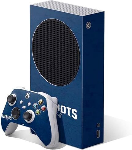 Skinit Decal Gaming Skin Compatible with Xbox Series S Bundle - Officially Licensed NFL New England Patriots Design in Saudi Arabia