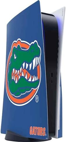 Skinit Decal Gaming Skin Compatible with PS5 Console - Officially Licensed University of Florida Gators Logo Design in Saudi Arabia