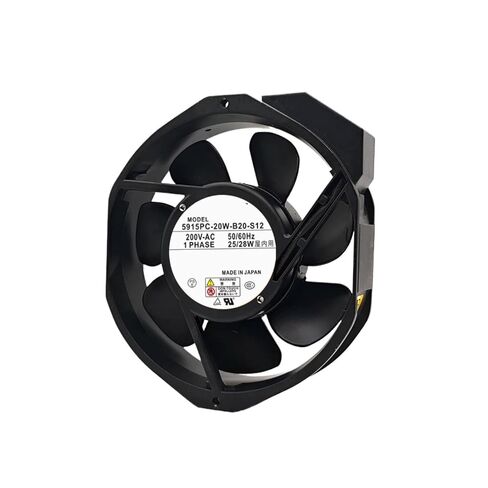 5915PC-20W-B20-S12 200VAC 17238 172x172x38mm مروحة تبريد in Kuwait