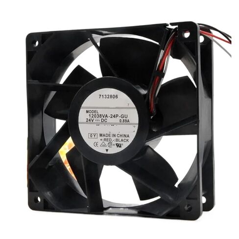120 مم 12 سم 24 فولت مروحة تبريد 12038VA-24P-GU 12038 120X120X38mm DC 0.89A خادم in Kuwait