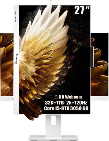 All-In-One PC 24 AIO Desktop Computer AMD Ryzen5 512G SSD DDR4 16G RAM 1080P Gaming PC 23.8 " in Kuwait