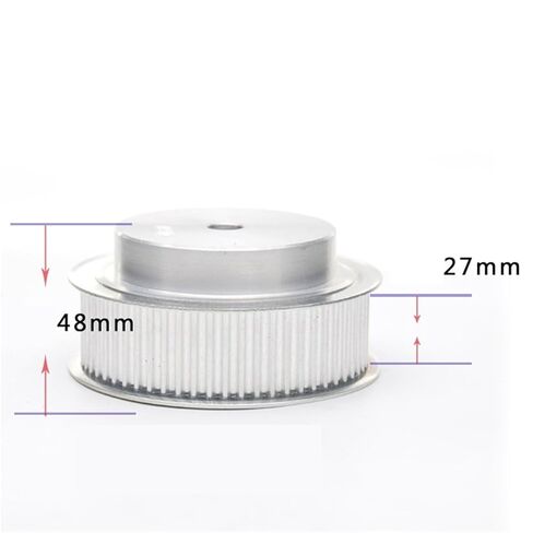 Timing Belt Drive Pulley Timing Pulley 5M 68Teeth Bore 12mm Belt Width 21/27mm Synchronous Wheel(Width 27mm) in Saudi Arabia