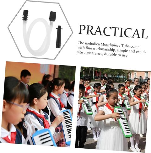 Generic Professional Melodica Accessories Replacement Tube Soprano Mouthpieces Tube for Melodica Instruments in Saudi Arabia