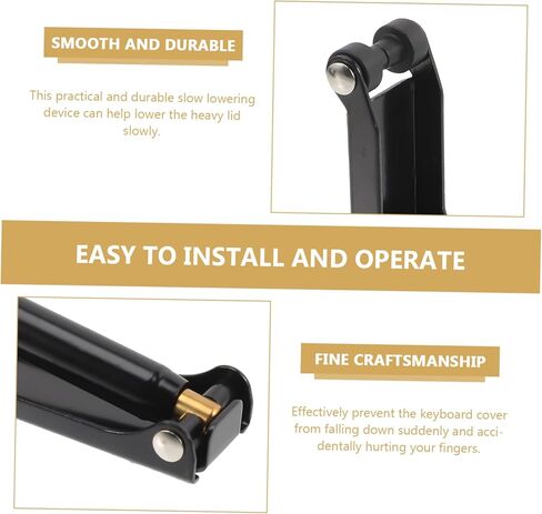Totority Piano Slow Fall Device Piano Buffer for Safe Descending Control Durable Pressure Decelerator Lightweight Easy to Store in Saudi Arabia