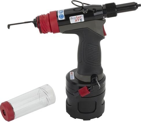 ProSet POP 76001-00003 XT1 Hydro-Pneumatic Blind Rivet Tool W/Mandrel Collection System; 3/32 Inch, 1/8 Inch, 5/32 Inch in Saudi Arabia
