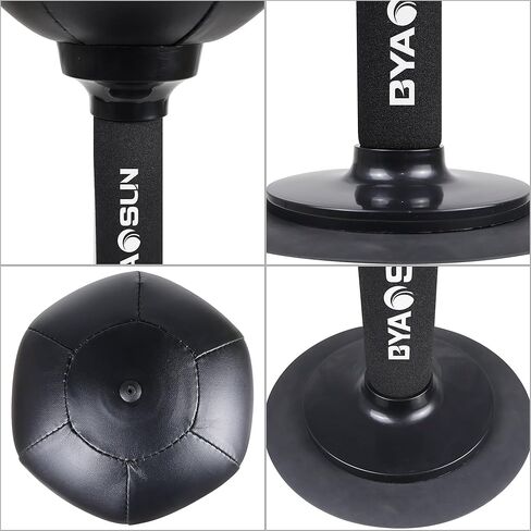 Desktop Punching Bag,Portable Strong Suction Cup Boxing Bag Speed Balls,for Home or Office Boxing Stress Relief Training,Fun Punch Gift for Kids or Adult or Coworker(Black) in Kuwait