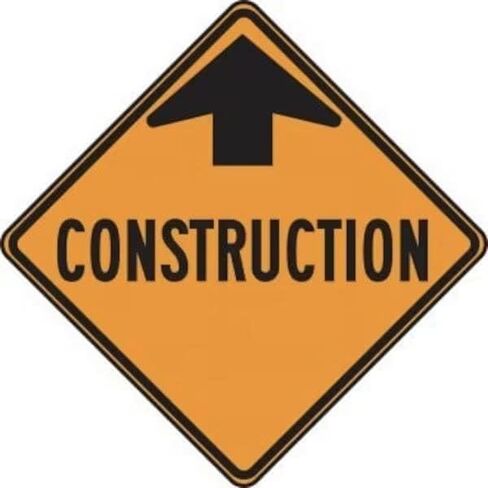 CANADIAN CONTRUCTION SIGN, Mfr: FRC220RA-A in Saudi Arabia