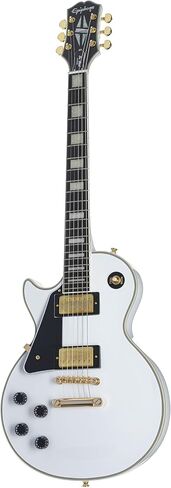 Epiphone Les Paul Custom, Lefty Alpine White with Gold Hardware in Saudi Arabia