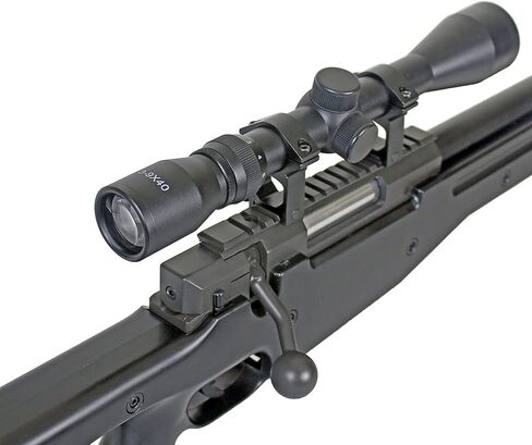 BBTac BT59 Airsoft Sniper Rifle Bolt Action Type 96 Airsoft Gun, with 3-9x40 Rifle Scope & Aluminum Bipod in Kuwait