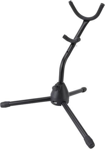 Tenor Saxophone Holder, Folding Metal Alto Saxophone Stand, Sturdy Tripod Display Rack with U - Shape Protective Design for Home School and Music Stores in Saudi Arabia