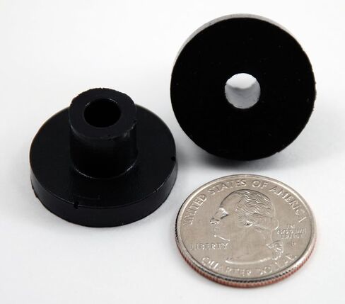 Isolate It: Sorbothane Vibration Isolation Bushing 30 Duro (.25" ID - 1" OD - .6" Deep) - 12 Pack in Saudi Arabia