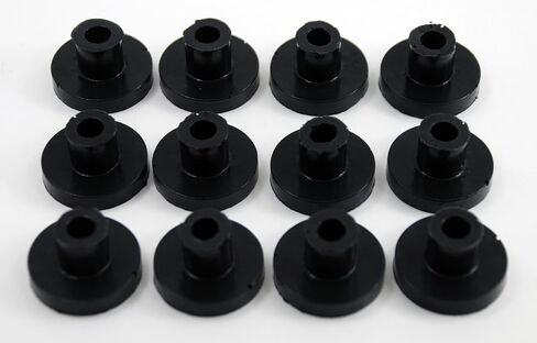 Isolate It: Sorbothane Vibration Isolation Bushing 30 Duro (.25" ID - 1" OD - .6" Deep) - 12 Pack in Saudi Arabia
