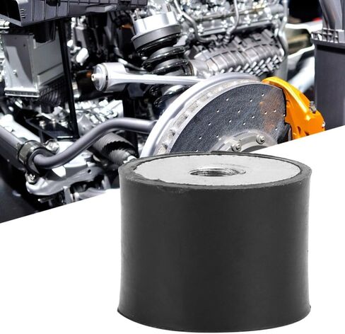 4Pcs M6 Rubber Shock Absorber – Vibration Damping Mount for Automotive & Machinery, Anti-Vibration Bobbin Isolator with Heat-Resistance(20 * 15 M6) in Saudi Arabia