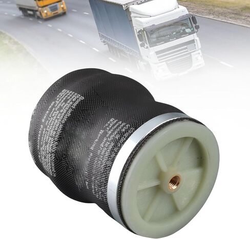 Air Spring Bag, High Shock Absorption Smooth Ride Air Ride Seat Rubber Metal Construction 0.1-1.0MPa Pressure Range for Semi Trucks Commercial Vehicles Long Haul Fleets Delivery Se in Kuwait