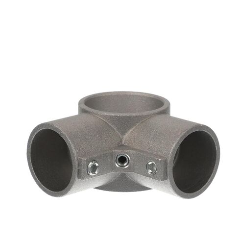 Brushed Aluminum Corner Cross Brace Fitting - 1-5/8" OD Legs in Kuwait