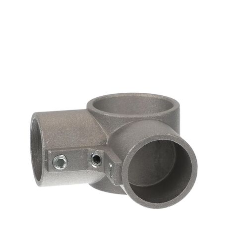 Brushed Aluminum Corner Cross Brace Fitting - 1-5/8" OD Legs in Kuwait