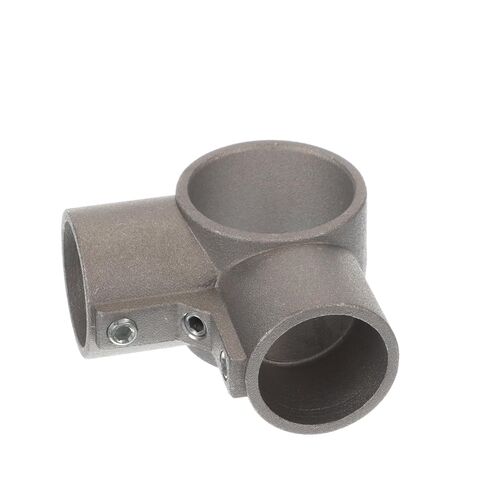 Brushed Aluminum Corner Cross Brace Fitting - 1-5/8" OD Legs in Kuwait