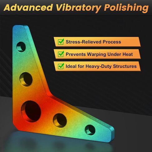 A572 Grade 50 Weld On Gussets 8 Pack 3"x3"x1/4" Steel Triangle Braces Vibratory Polished High Strength Corner Supports for Welding Tables Roll Cages and Trailers Non Galvanized Safe Welding in Saudi Arabia