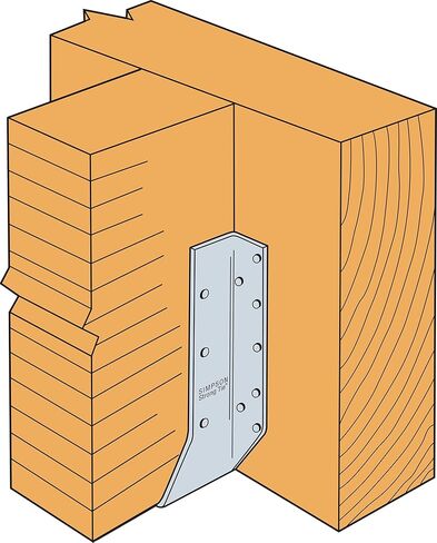 سيمبسون ربطة عنق قوية HU212 HU شماعات مجلفنة مثبتة على الوجه مقاس 2 × 12 (عبوة من 25 قطعة) in Kuwait