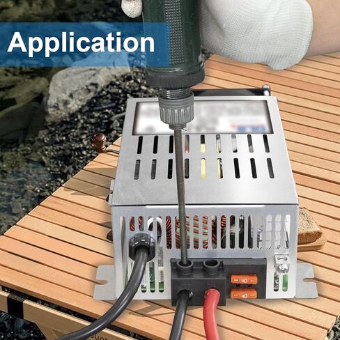 DLS Power Converter with Built-in 3 Stage Smart Battery Charger DLS-55 55 Amp 12V RV Battery Charger in Saudi Arabia