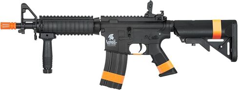 بندقية Lancer التكتيكية Gen 2 Airsoft Rifle MK18 CQB M4 GEN 2 بوليمر - بندقية Airsoft AEG كهربائية كاملة/شبه آلية مع 0.20 جرام BBS وشاحن وبطارية - متوافقة مع كاليفورنيا in Kuwait