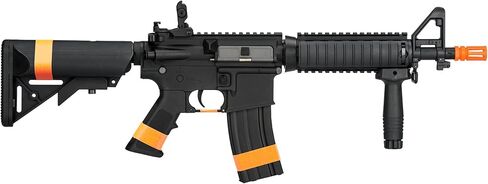 بندقية Lancer التكتيكية Gen 2 Airsoft Rifle MK18 CQB M4 GEN 2 بوليمر - بندقية Airsoft AEG كهربائية كاملة/شبه آلية مع 0.20 جرام BBS وشاحن وبطارية - متوافقة مع كاليفورنيا in Kuwait