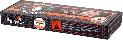 بندقية Lancer التكتيكية Gen 2 Airsoft Rifle MK18 CQB M4 GEN 2 بوليمر - بندقية Airsoft AEG كهربائية كاملة/شبه آلية مع 0.20 جرام BBS وشاحن وبطارية - متوافقة مع كاليفورنيا in Kuwait