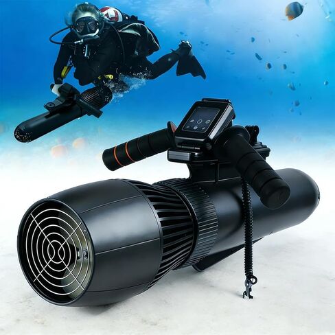 Underwater Propeller Scooter, Diving Swimming Boosters, 500W/700W, 30m Depth, 3-9 Km/H, with Removable Handle and Watch Remote, for Pool and Ocean in Saudi Arabia