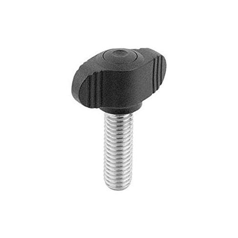 Mini Wing Knob, Ext, 8-32, 0.39 in, 0.99 in Saudi Arabia