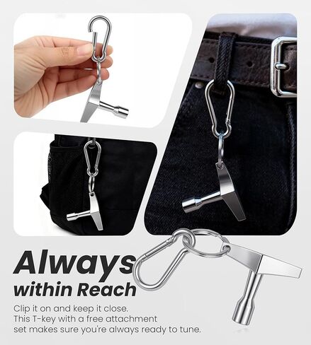 23pcs Cymbal Replacement Accessories Set with Drum Keys 4-Pack in Kuwait