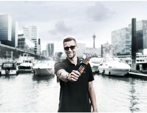 3950/9 HEX-Plus HF 1 L-Key Set ، Metric ، Steel ، W/Hold ، 9pc in Kuwait