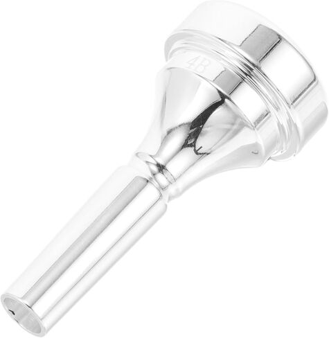 Brass Cornet Mouthpiece in B Sturdy 4B Replacement Mouthpiece for Beginners Metal Instrument Accessory for Student Cornet Enhanced Performance for Practice and Stage Use in Saudi Arabia