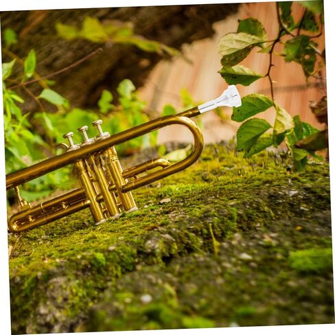 Brass Cornet Mouthpiece in B Sturdy 4B Replacement Mouthpiece for Beginners Metal Instrument Accessory for Student Cornet Enhanced Performance for Practice and Stage Use in Saudi Arabia