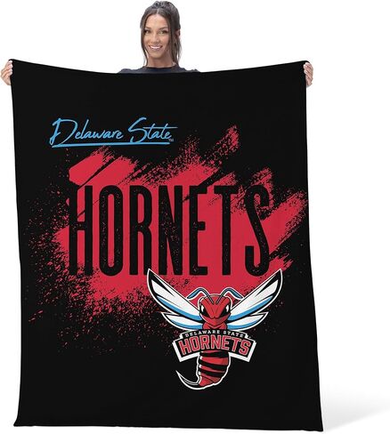 NORTHWEST NCAA Delaware State, Tradition, Silk Touch Throw Blanket, 50 x 60 Inches in Saudi Arabia