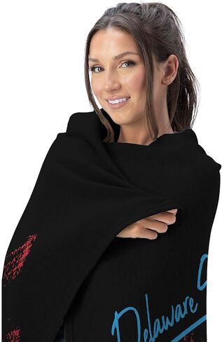 NORTHWEST NCAA Delaware State, Tradition, Silk Touch Throw Blanket, 50 x 60 Inches in Saudi Arabia