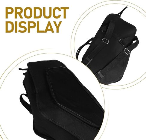 حقيبة ظهر Kisangel Universal مقاومة للماء والصدمات Alto Saxophone مع أشرطة كتف مزدوجة للموسيقيين، حقيبة ساكسفون خفيفة الوزن مناسبة للسفر والتخزين in Kuwait