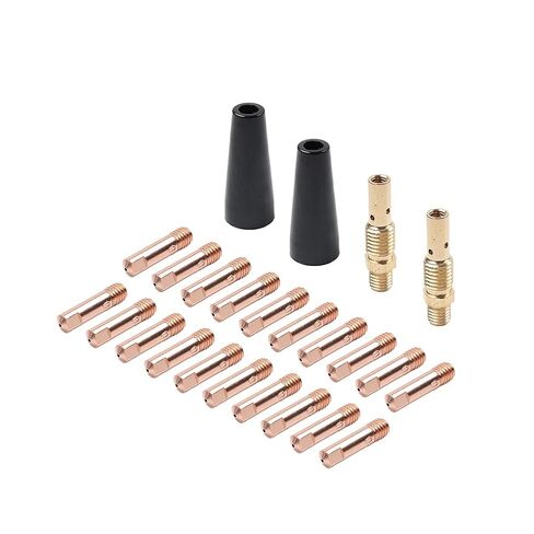 Contact Tips Kit MIG Welding Equipment Gasless Nozzle 20Pcs for MB 14AK Torch 0.030" in Saudi Arabia