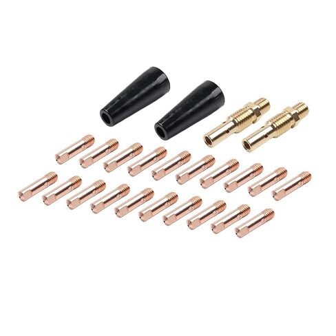 Contact Tips Kit MIG Welding Equipment Gasless Nozzle 20Pcs for MB 14AK Torch 0.030" in Saudi Arabia