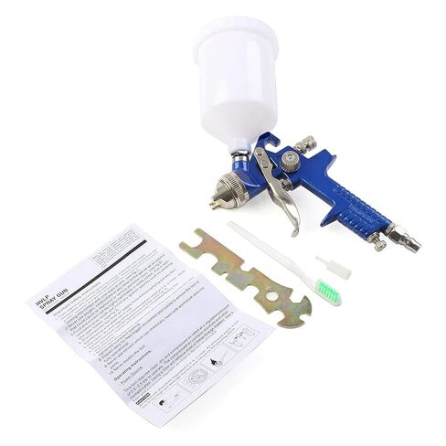 HVLP H827 Spray Airbrush 600ml Cup 1.4mm Nozzle Needle for Painting Car Furniture Wall, Mini Guns Auto Detail Paint Sprayer Spot Repair in Saudi Arabia