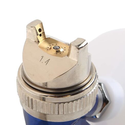 HVLP H827 Spray Airbrush 600ml Cup 1.4mm Nozzle Needle for Painting Car Furniture Wall, Mini Guns Auto Detail Paint Sprayer Spot Repair in Saudi Arabia