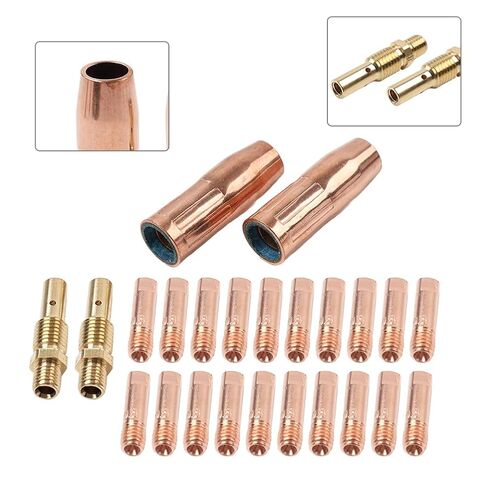 Gas Nozzles MIG Welding Equipment Contact Tip 20Pcs Magnum 100L Mini/#1 11-30 in Saudi Arabia