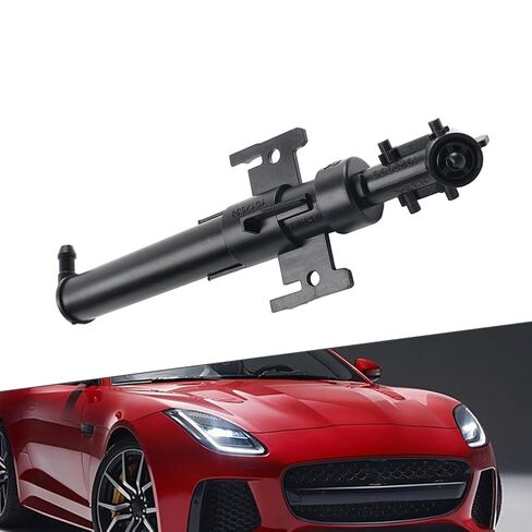 كشافات فوهة غسالة الجبهة النفاثة البخاخ المصباح 1 قطعة ل جاكوار F-Type كوبيه X152 14-20 ABS الحق in Saudi Arabia