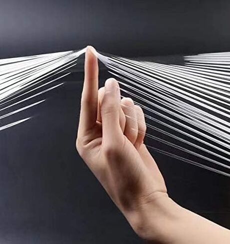 BOMEI PACK 6 Pack Industrial Replace Mini Clear Stretch Wrap 5" 1000ft 80 Gauge for Pallet Wrap, Durable Self-Adhering Plastic Wrap for Packing, Moving, Heavy Duty in Saudi Arabia