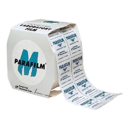 غشاء تغليف مختبري من Bemis Parafilm M PM996، مقاس 4 بوصات عرض × 125 بوصة طول (علبة مكونة من 12 قطعة) in Kuwait