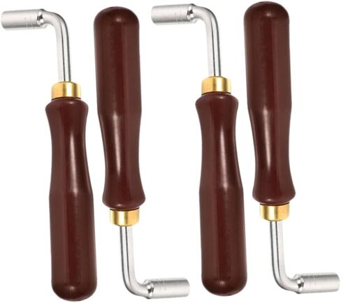Toddmomy 4pcs Dulcimer Tuning Wrench Set Adjustable Tools for Easy String Adjustments Durable Construction for Enhanced Sound Quality for Beginners and Musicians in Saudi Arabia