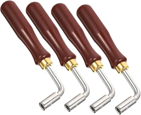 UPKOCH 4pcs Dulcimer Tuning Wrench Set Adjustable Spanner Tool for Effortless String Adjustment Lightweight Durable Material for Music Instruments and Teaching Use in Saudi Arabia