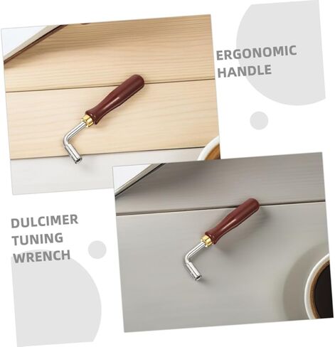 Milisten 4pcs Adjustable Dulcimer Tuning Wrench Set Ergonomic Tone Adjustment Tool for Various Dulcimer Models Comfortable Grip for Musicians Quick and Precise Tuning in Saudi Arabia