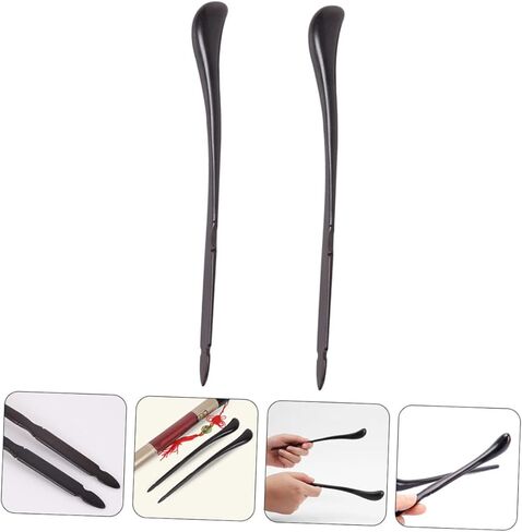 SHOWERORO 1Pair Yangqin Mallets Premium Ebony Dulcimer Hammers for Chinese Dulcimer Practice Durable and Convenient Accessories for Enhanced Sound Quality and Performance in Saudi Arabia
