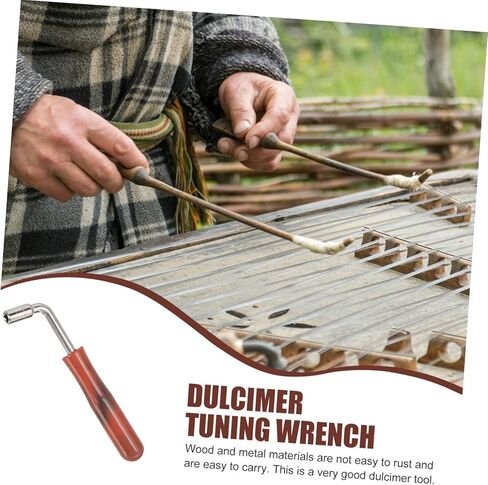 Dulcimer Tuning Lever Wrench 402 Type Professional Instrument Tuning Tool for Harp and Dulcimer Easy to Use Adjustment Accessory for Musicians in Saudi Arabia