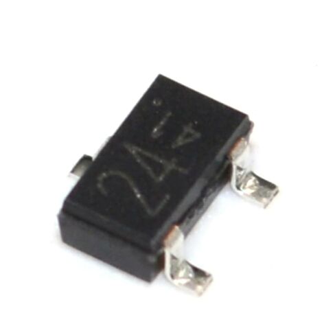 20PCS DTC114EKA SMD Transistor SOT-23 0.1A 50V Code: 24 in Saudi Arabia
